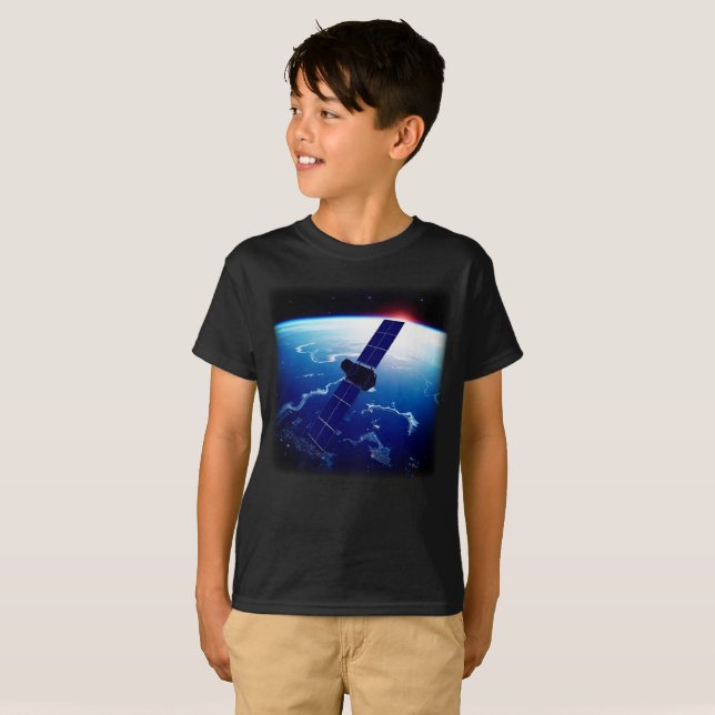 SATELLIT T SHIRT (Hel framsida)
