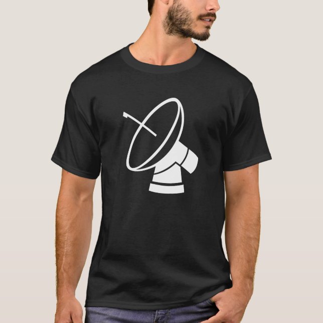 satellit- t-shirt (Framsida)