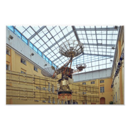 Satellite, Communications Museum, St. Petersburg Fototryck