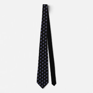 Satellite + Earth Neck Tie Slips