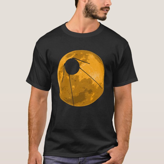 Satellite Måne T Shirt (Framsida)