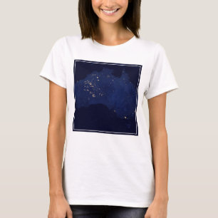 Satellite the Natt Ljus of Australia. T Shirt