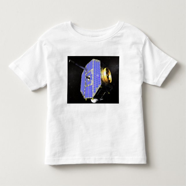 Satelliten Interstellar Boundary Explorer T-shirt (Framsida)