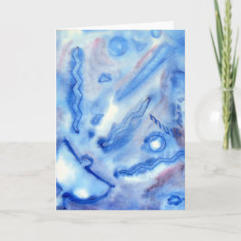 Satellitplan för målning av vattenfärger kort