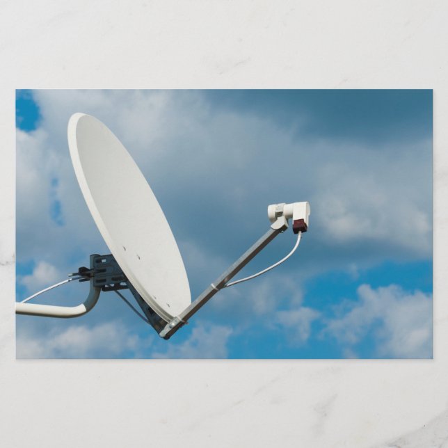Satellitskål Flygblad (Framsidan)
