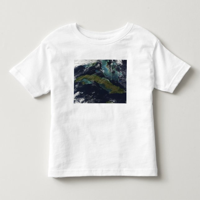 Satellitsyn på Kuba T-shirt (Framsida)