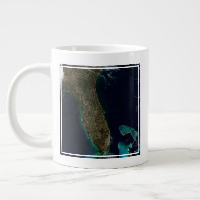 Satellitvy av Florida. Jumbo Mugg (Vänster)