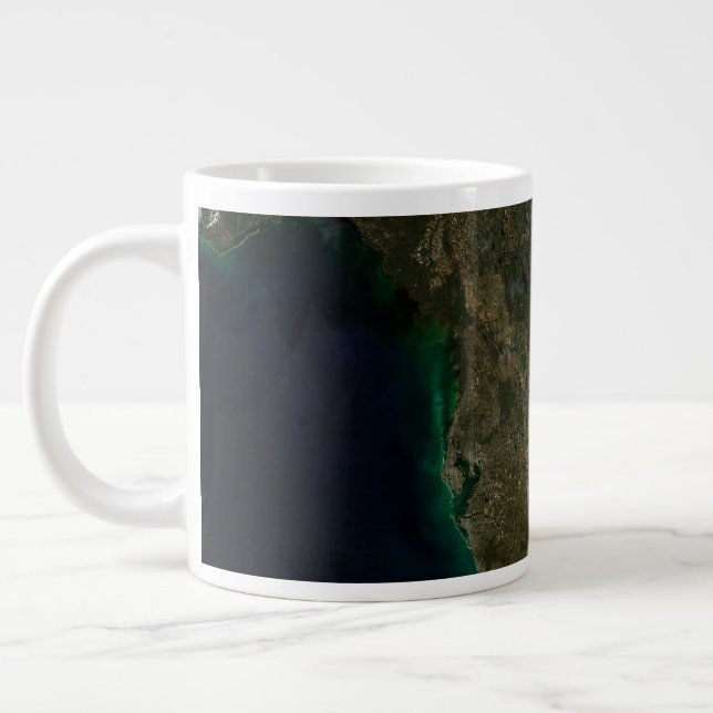 Satellitvy av Florida. Jumbo Mugg (Vänster)