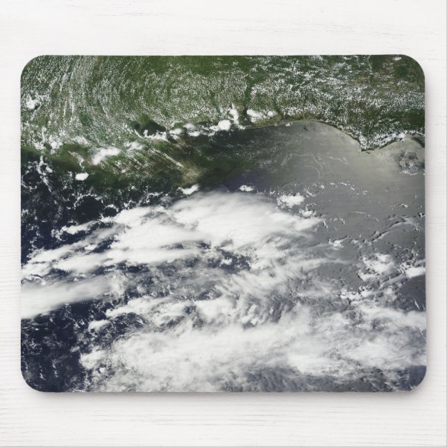 Satellitvy över oljeläckage 2 musmatta (Framsidan)