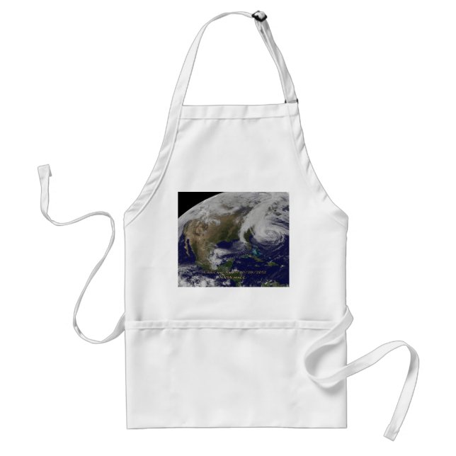 Satellitvy över orkanen Sandy Förkläde (Framsidan)