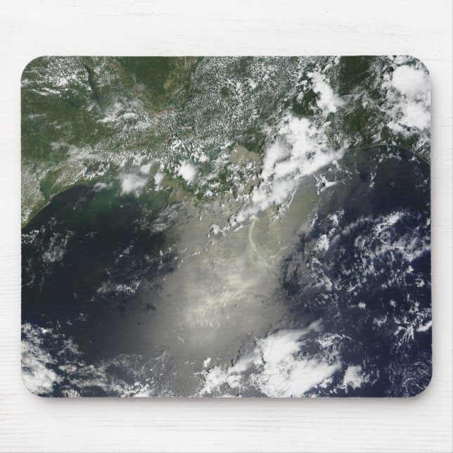 Satellitvy över påsar och rosett band av olja musmatta (Framsidan)