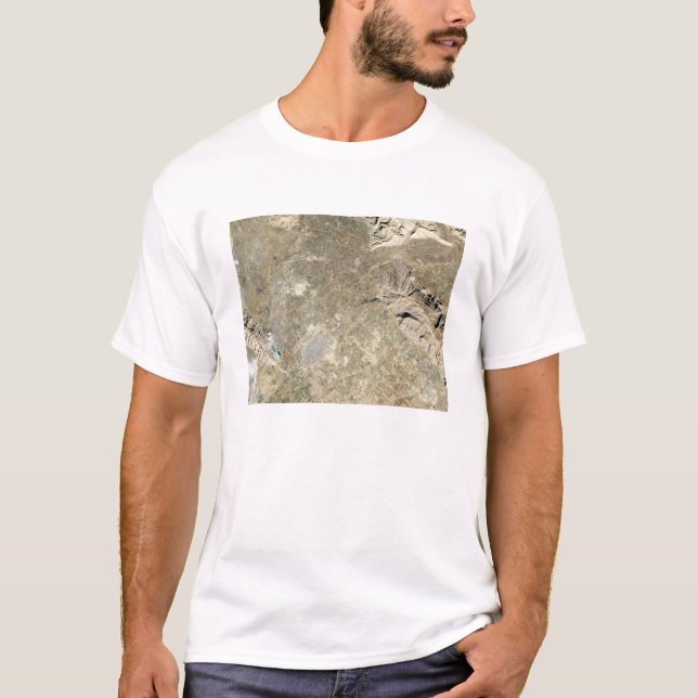 Satellitvy över Persepolis Tee Shirt (Framsida)