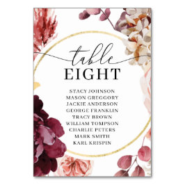 Sätesdiagram för Bordsnummer i bröllop