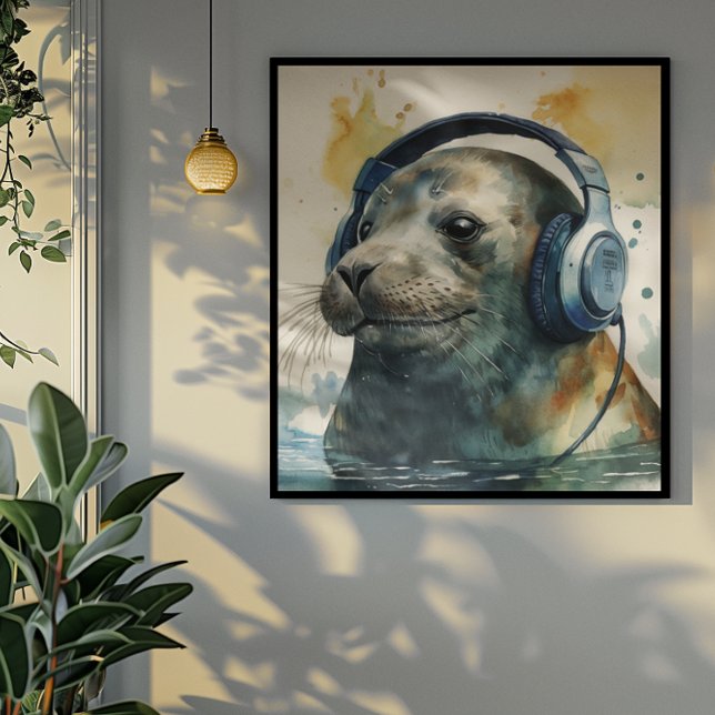 Säteslyssna på hörlurar poster (Skapare uppladdad)