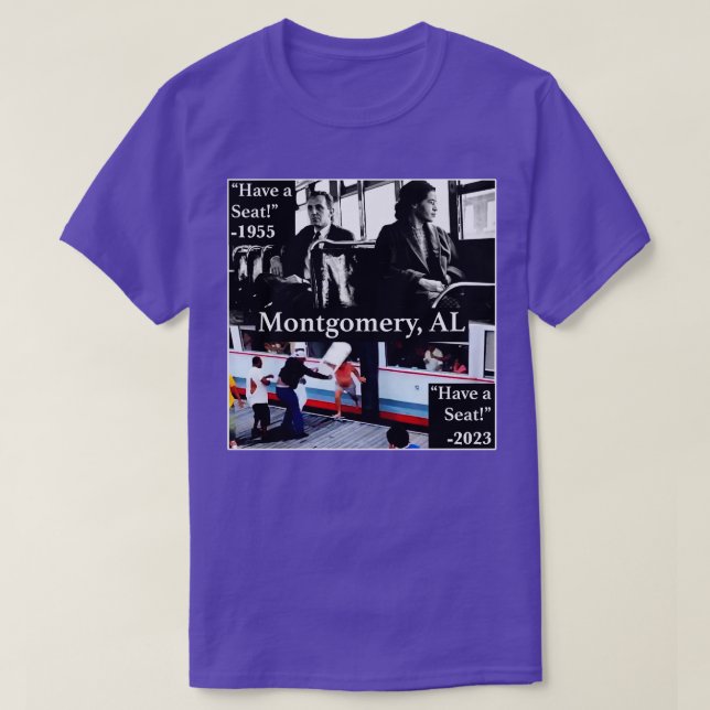 Sätet Alabama-brawl Montgomery AL riverfront T Shirt (Design framsida)