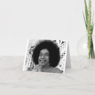 Sathya Sai Baba-gratulationskort Kort