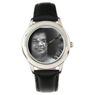 Sathya Sai Baba Stainless Steel Watch Armbandsur