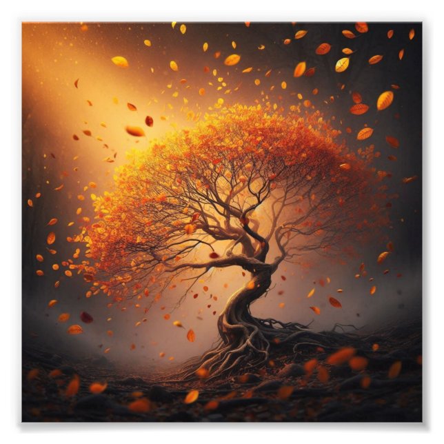 Satin Elegance: Premium Photo Extension Fototryck (Framsidan)