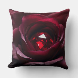 Satinheart Rouge – Ruby Rose Pillow Kudde