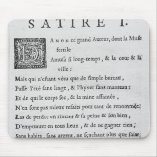 "Satirer av Nicolas Boileau Musmatta