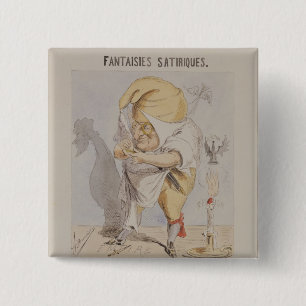 Satirical fantasier, karikatyr av Adolphe Knapp