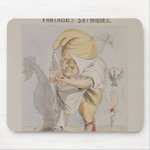 Satirical fantasier, karikatyr av Adolphe Musmatta