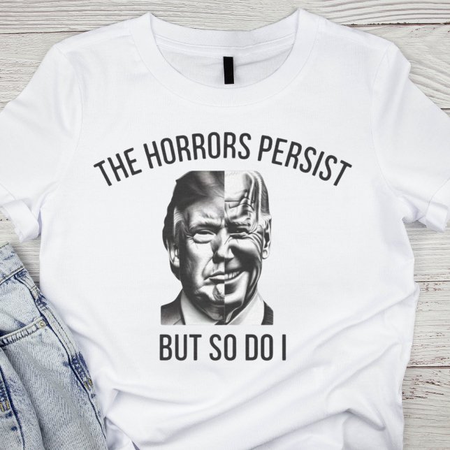 Satirisk politik: fasorna kvarstår t shirt (Skapare uppladdad)