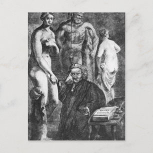 Satiriska porträtt, Laurence Sterne, c.1761 Vykort