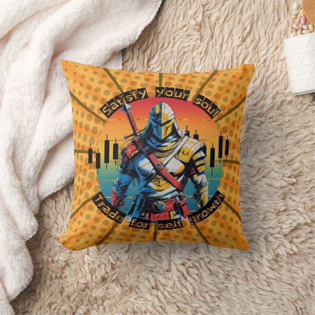 Satisfy | Trade motivation | Fantasy Design Comic Kudde (Filt)