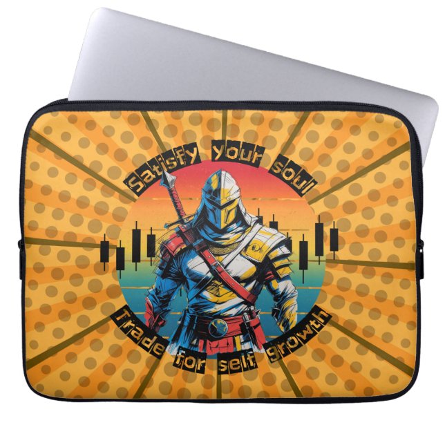 Satisfy | Trade motivation | Fantasy Design Comic Laptop Fodral (Framsidan)