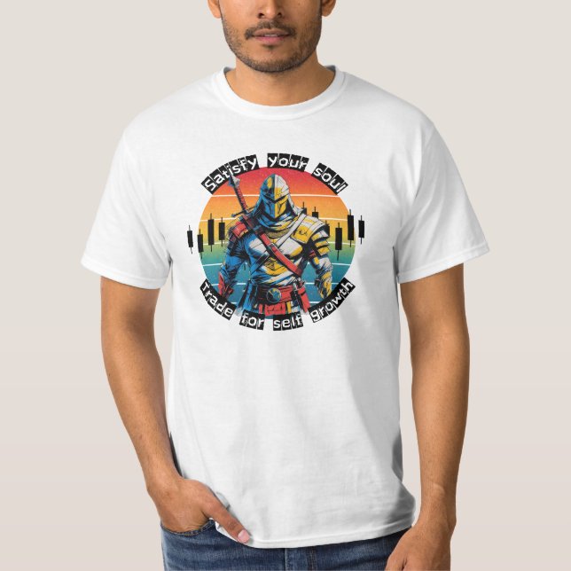 Satisfy | Trade motivation | Fantasy Design T Shirt (Framsida)