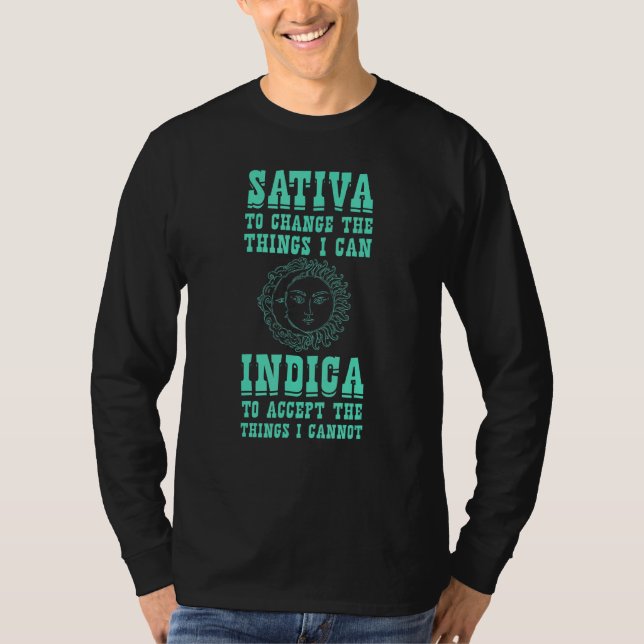 Sativa att byta Sak I kan indikera Positivi T Shirt (Framsida)