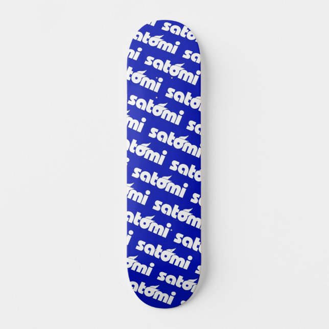satomi "Blue" Skateboard Deck (Framsida)