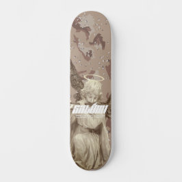 satomi motorsport "𝘿 𝙚 𝙨 𝙚 𝙧 𝙩 𝙎 yttersta r mini skateboard bräda 18,5 cm