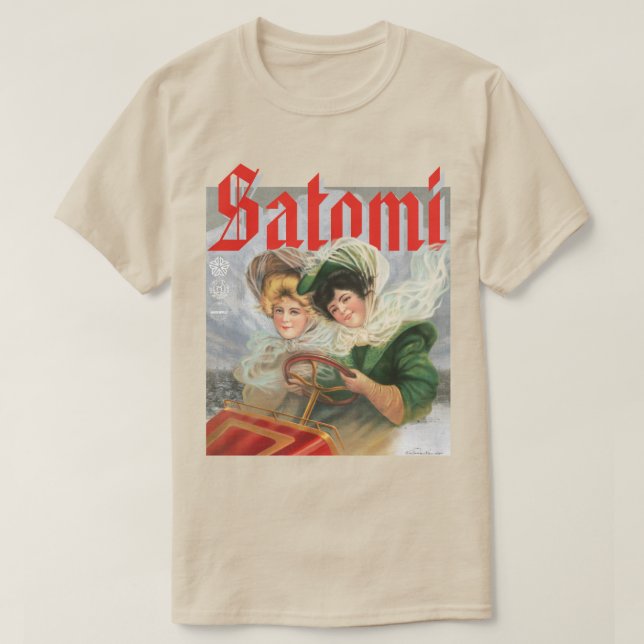 satomi motorsport Automobility 1906 T Shirt (Design framsida)