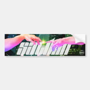 Satomi motorsport "Contact" Slap Sticker Bildekal