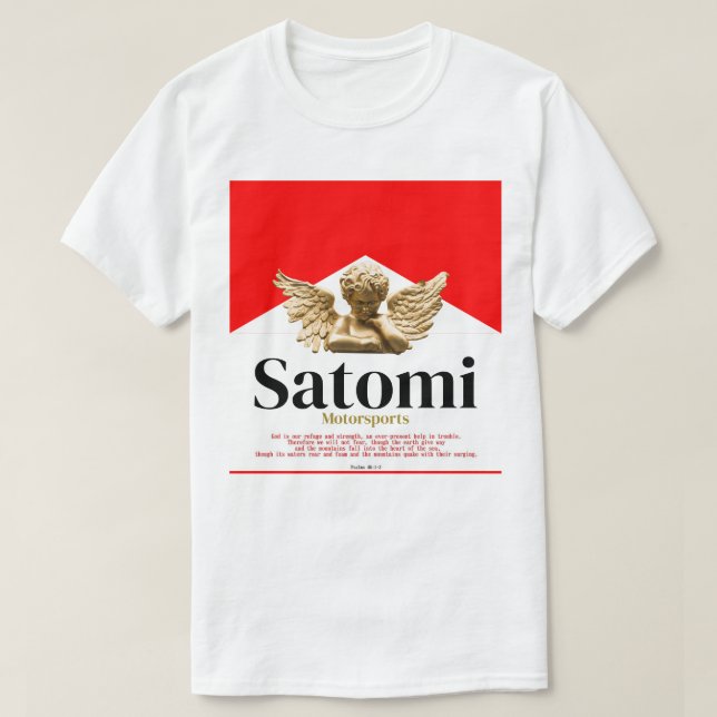 satomi motorsport F-46 T Shirt (Design framsida)