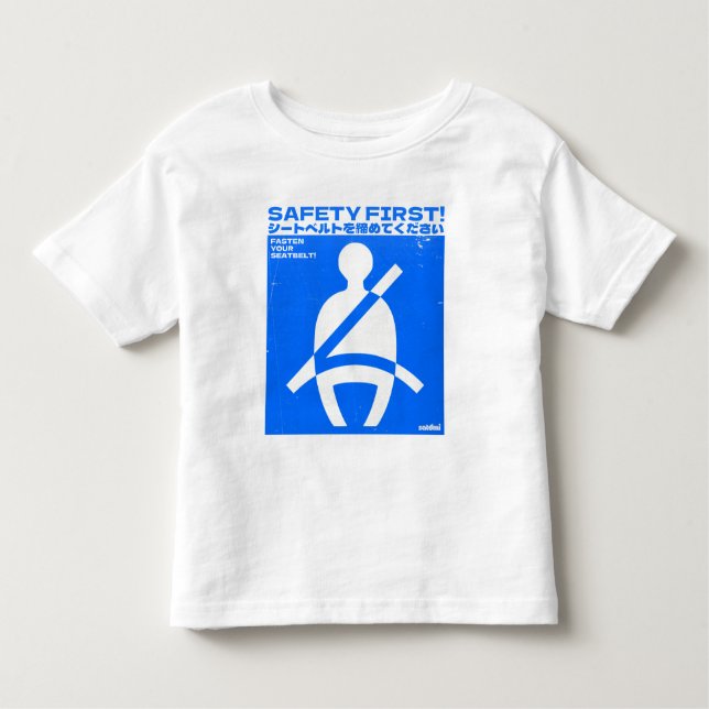 satomi motorsport Safety First T-Shirt (Framsida)