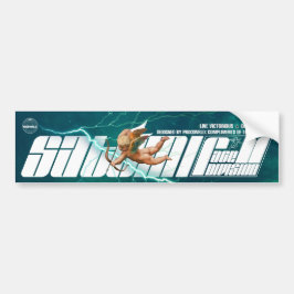 satomi motorsport Tävling Division "Glace" Bildekal