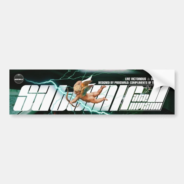 satomi motorsport Tävling Division "Insida" Bildekal (Framsidan)