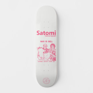 satomi motorsport WAR IS SELL Mini Skateboard Bräda 18,5 Cm