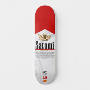 satomi motorsports Senna MP4/4 Mini Skateboard Bräda 18,5 Cm