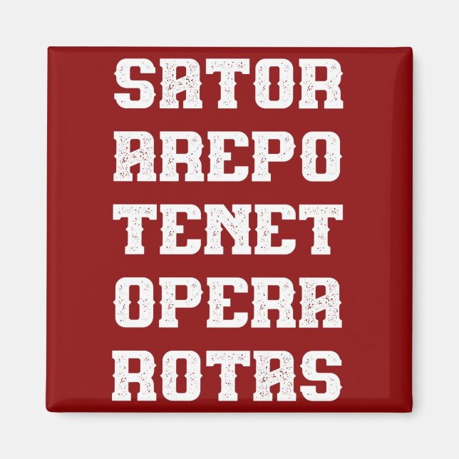 SATOR1 MAGNET (Framsidan)
