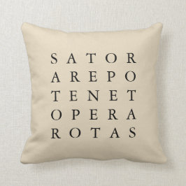 Sator Rotas Ancient Secret Magic Symbol Kudde