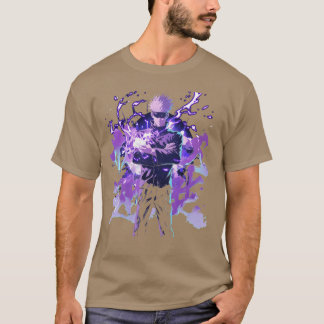 Satoru Gojo Jujutsu Kaisen fankonst pojke T Shirt