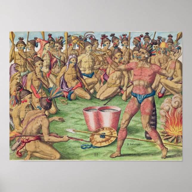 Satoutiona Förberedelser för slaget Poster (Framsidan)