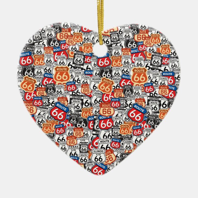 Sats 66 julgransprydnad keramik (Framsidan)