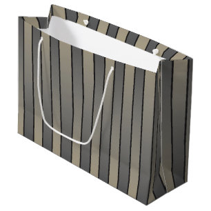 Satseffekt Rand Mönster Black och Beige