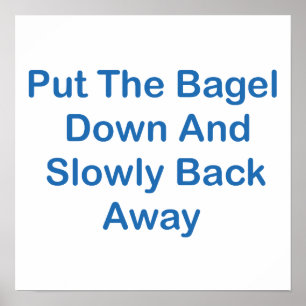 Sätt bageln besegrar och drar tillbaka långsamt poster