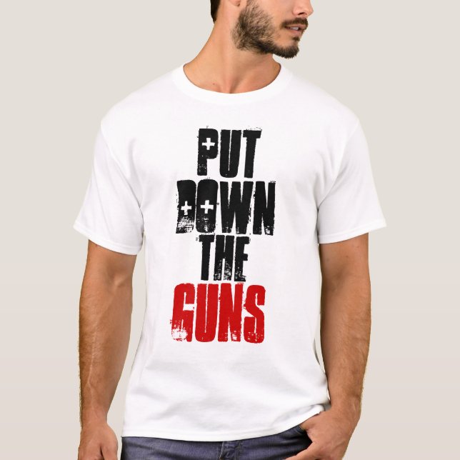 Satt besegra vapnen tee shirt (Framsida)